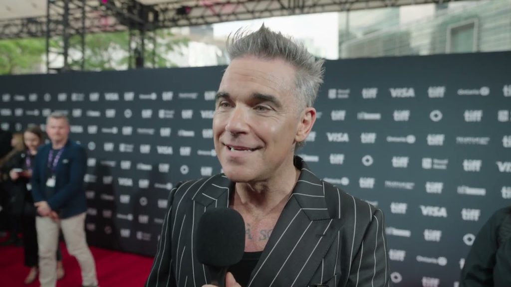Better Man Premiere with Robbie Williams