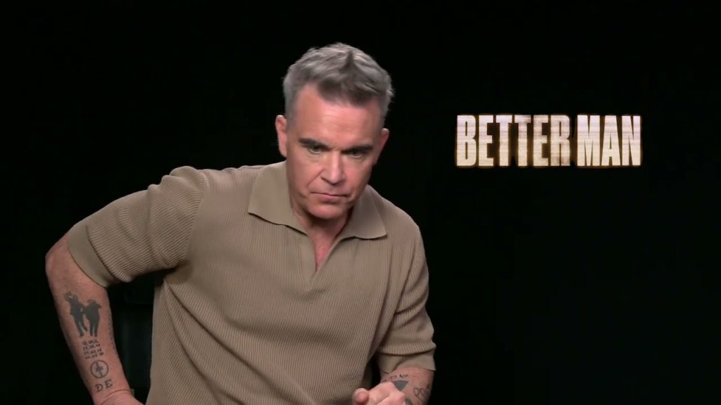 UK Film Network – Interview with Robbie Williams about Better Man
