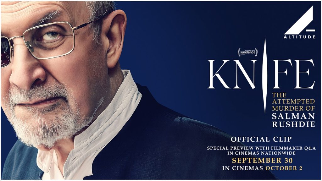 KNIFE: THE ATTEMPTED MURDER OF SALMAN RUSHDIE | “IN MY CITY” OFFICIAL CLIP | IN CINEMAS SEPTEMBER 30
